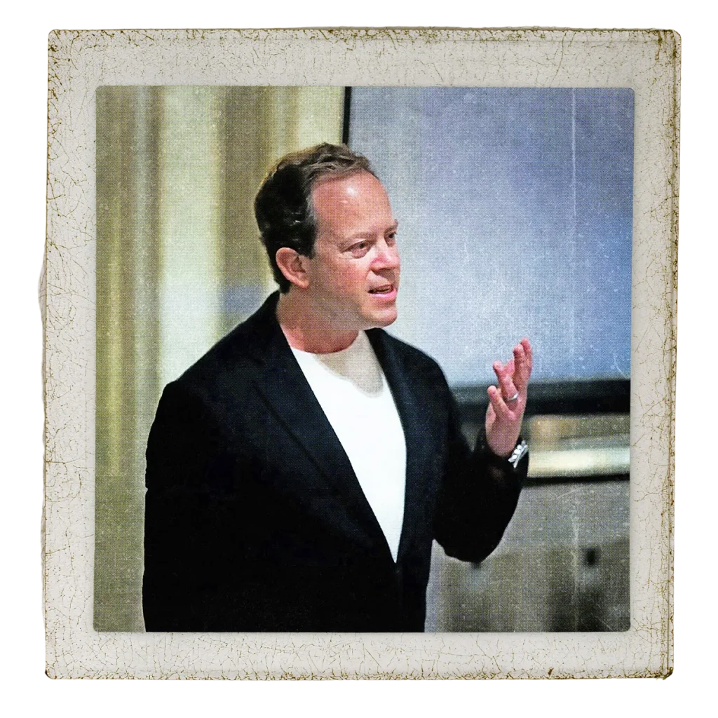 Russ Rosenzweig, entrepreneur, author of The Scholars' Treasure, and curator of a renowned Montblanc collection.