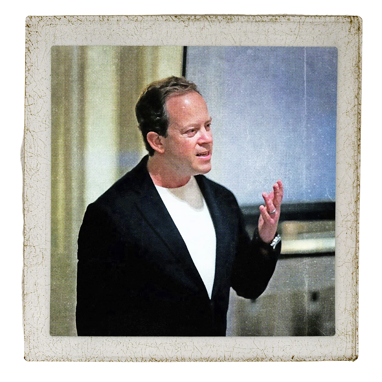 Russ Rosenzweig, entrepreneur, author of The Scholars' Treasure, and curator of a renowned Montblanc collection.